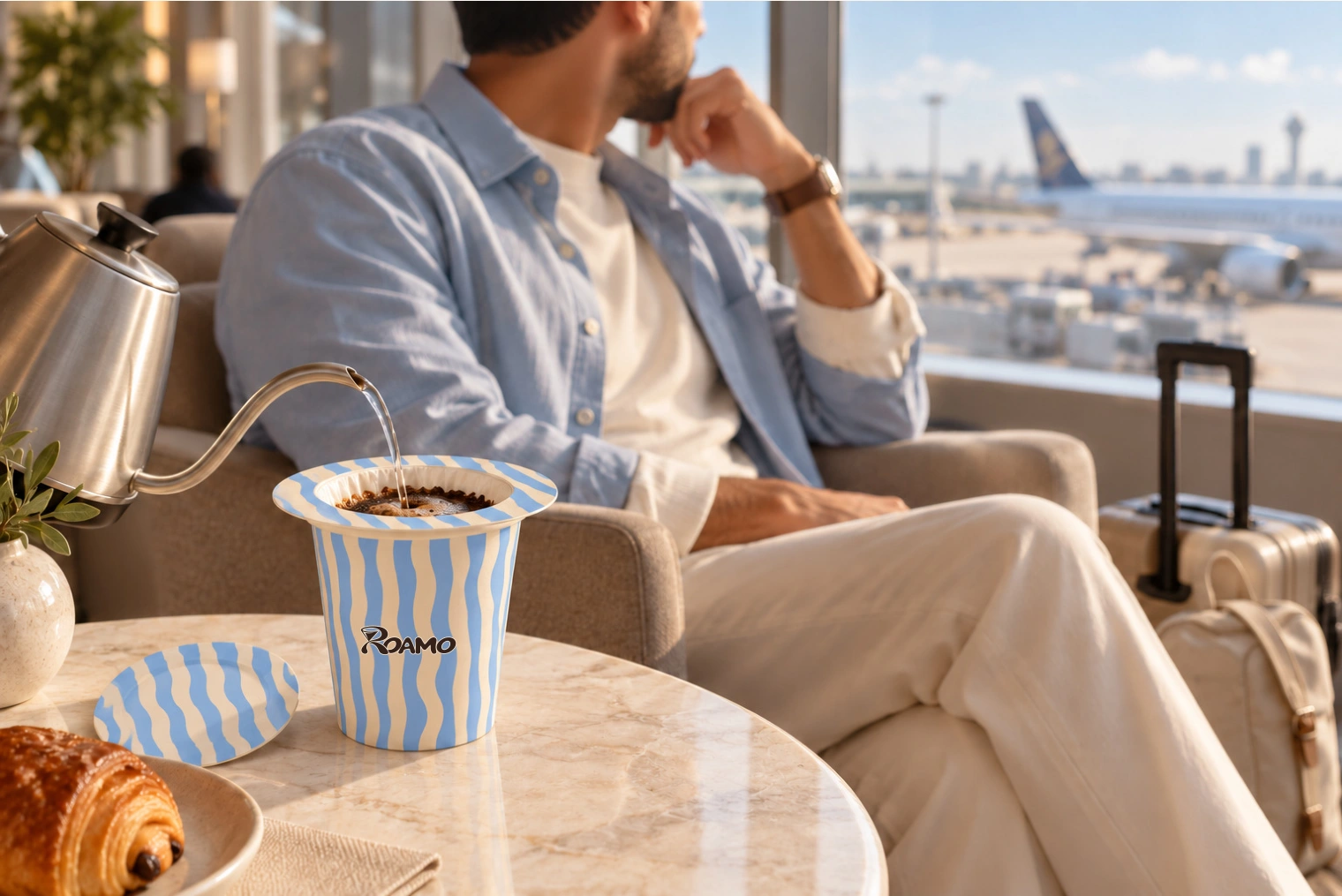 ROAMO travel brand scene